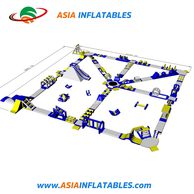 Schwimmende Insel Aufblasbare Wasser Sport Spiele Wasser Park Ausrüstung