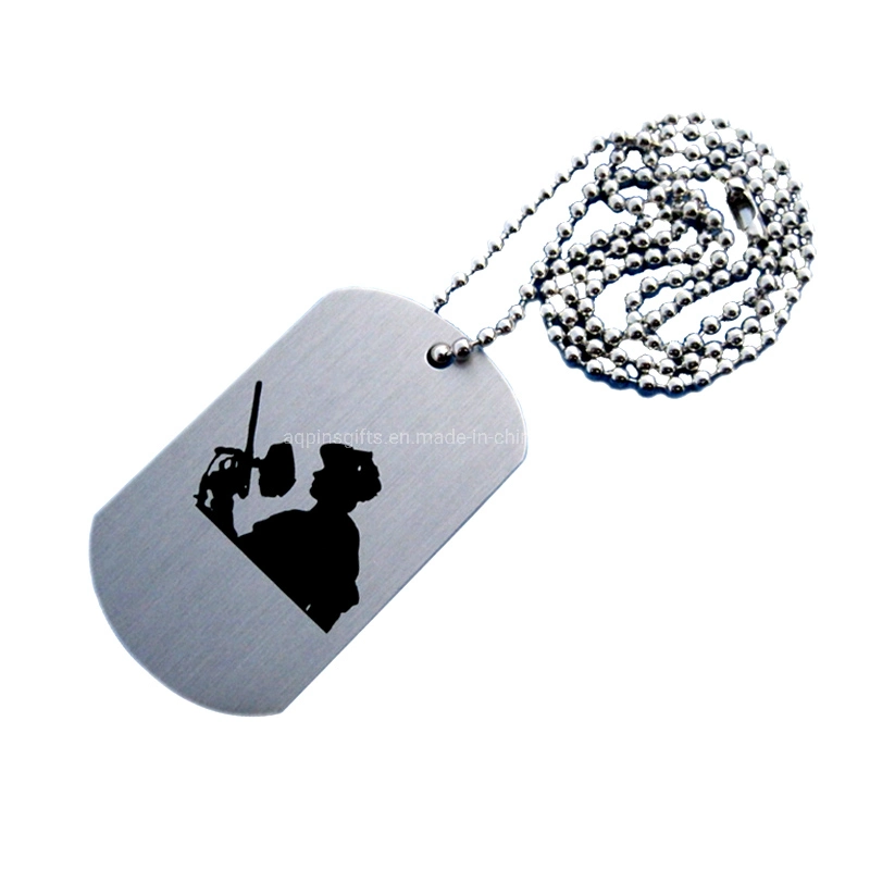 Stamp Silver Silicone Silencer Punch Printable Pet Maple Leaf Custom Metal Xvideos Metal Dog Tag Manufacture with Necklace