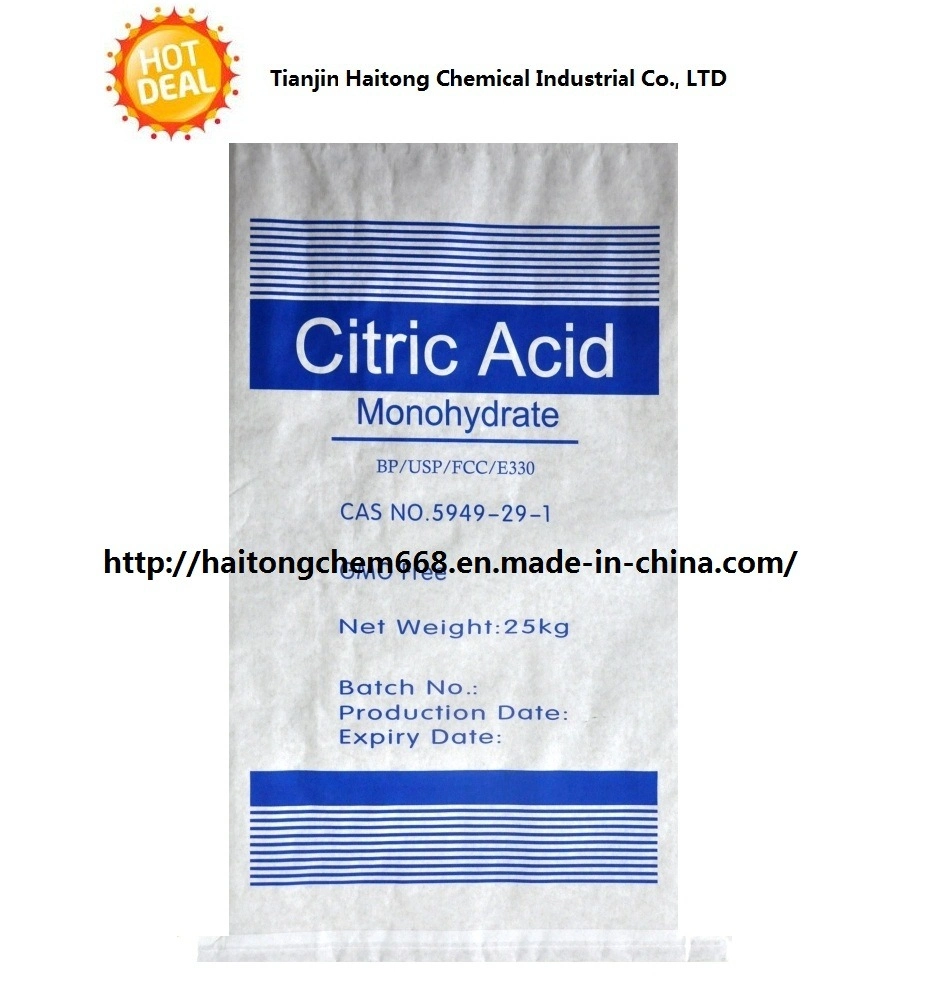 Aditivo alimentario ácido cítrico monohidrato