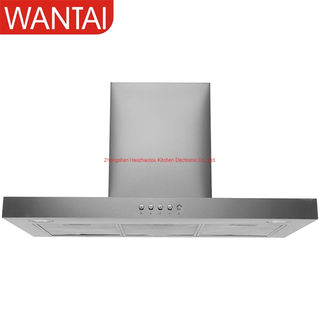 Baffle Filters Hot Sales Oil Cup Kitchen Range Hood Super Suction T Shape Cooker Hood 2022 New