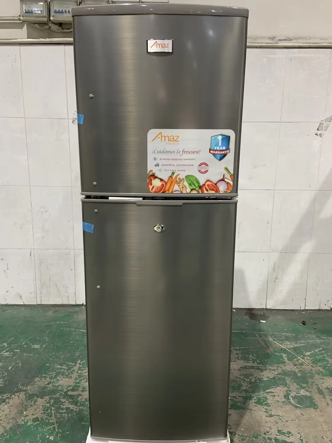 Amaz OEM Top Freezer Wholesale/Supplierr Single Door Fridge for Home