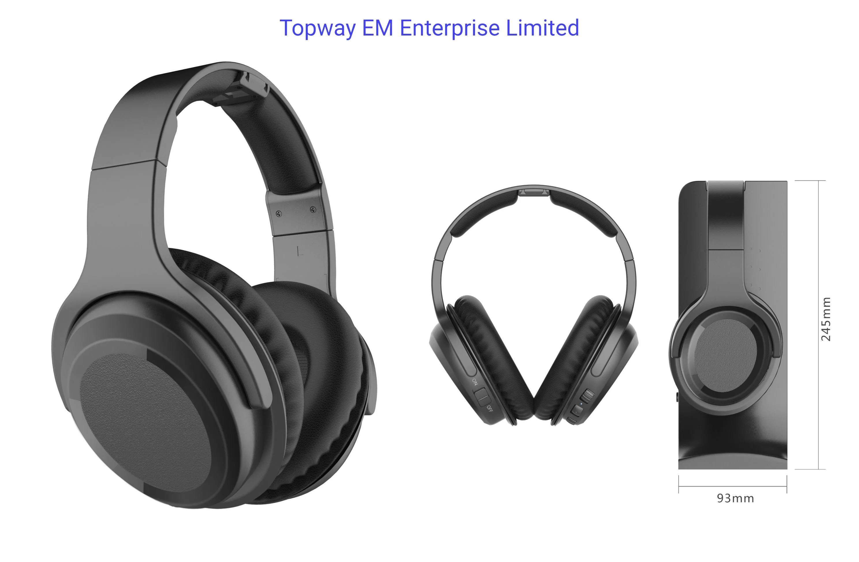 2.4G Wireless Headphone with Vertical Transmitter Mainly Use for Television