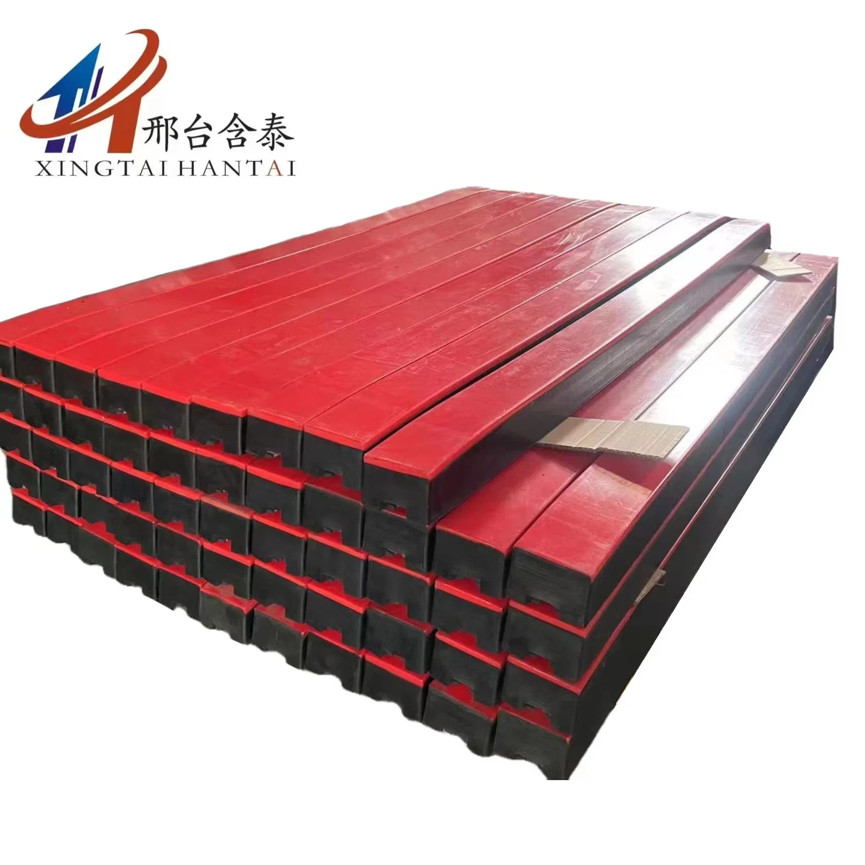 Conveyor Belt Fire Resistant UHMWPE Rubber Bar Impact Bar