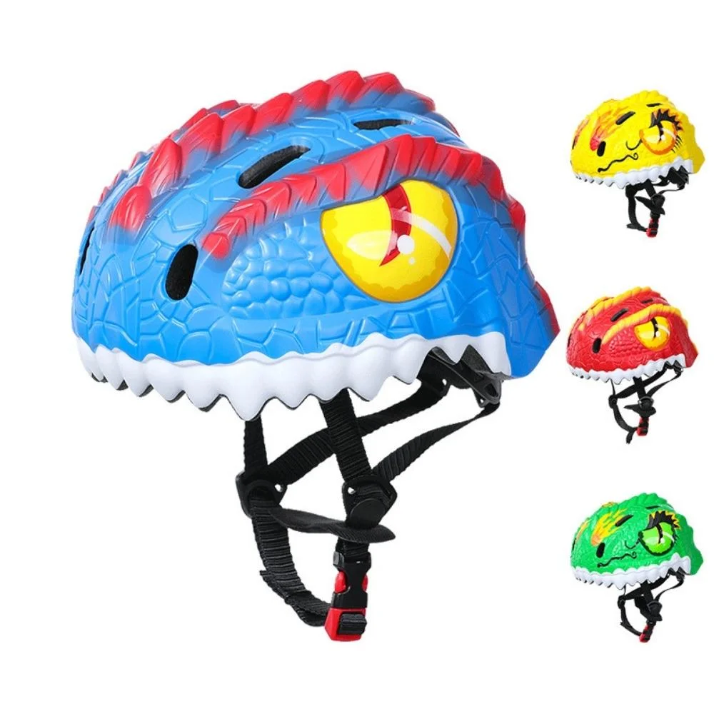 3D Dinosaur/ Shark niños Bicicletas Casco transpirable Deportes Helmet Esg20857