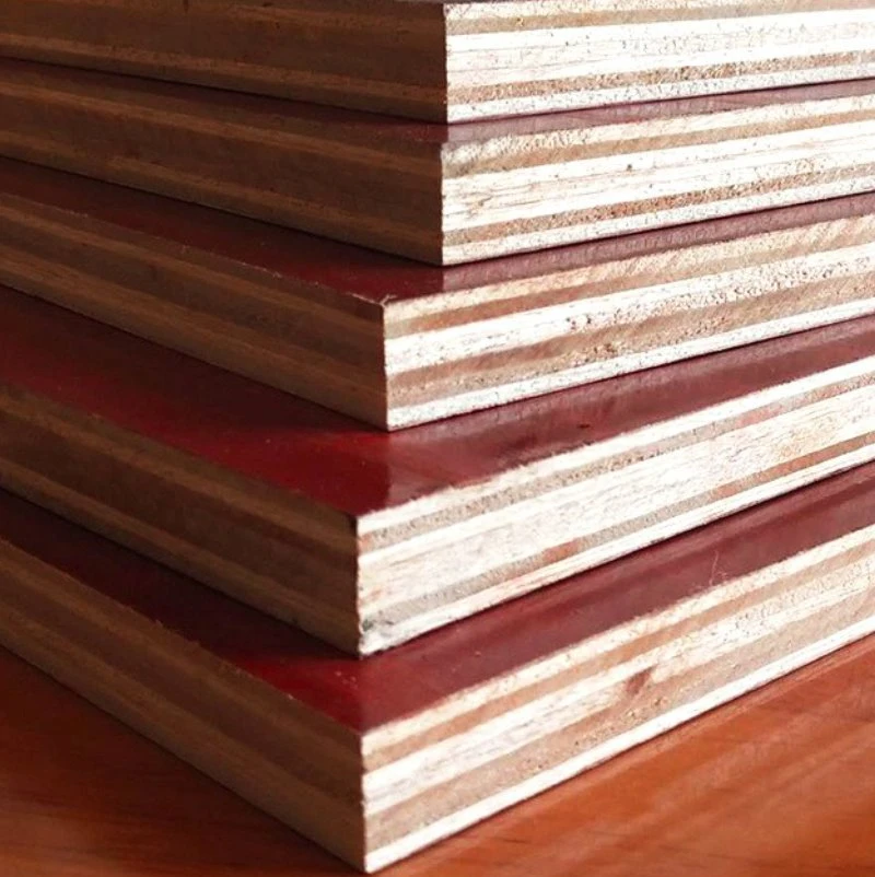 Strong Construction Shuttering Plywood Made in Cross Laminated Timber Marine Plywood Film Faced Plywood