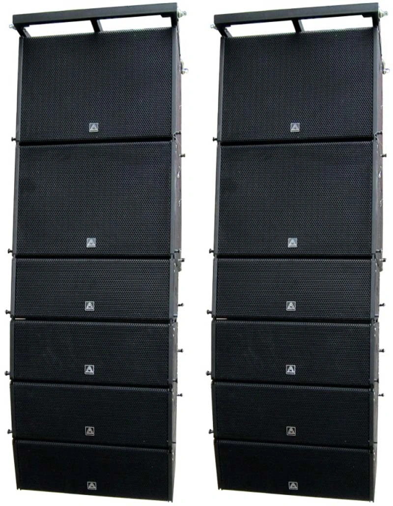 High Powerful Portable Speaker Dual 10inch Professional Line Array