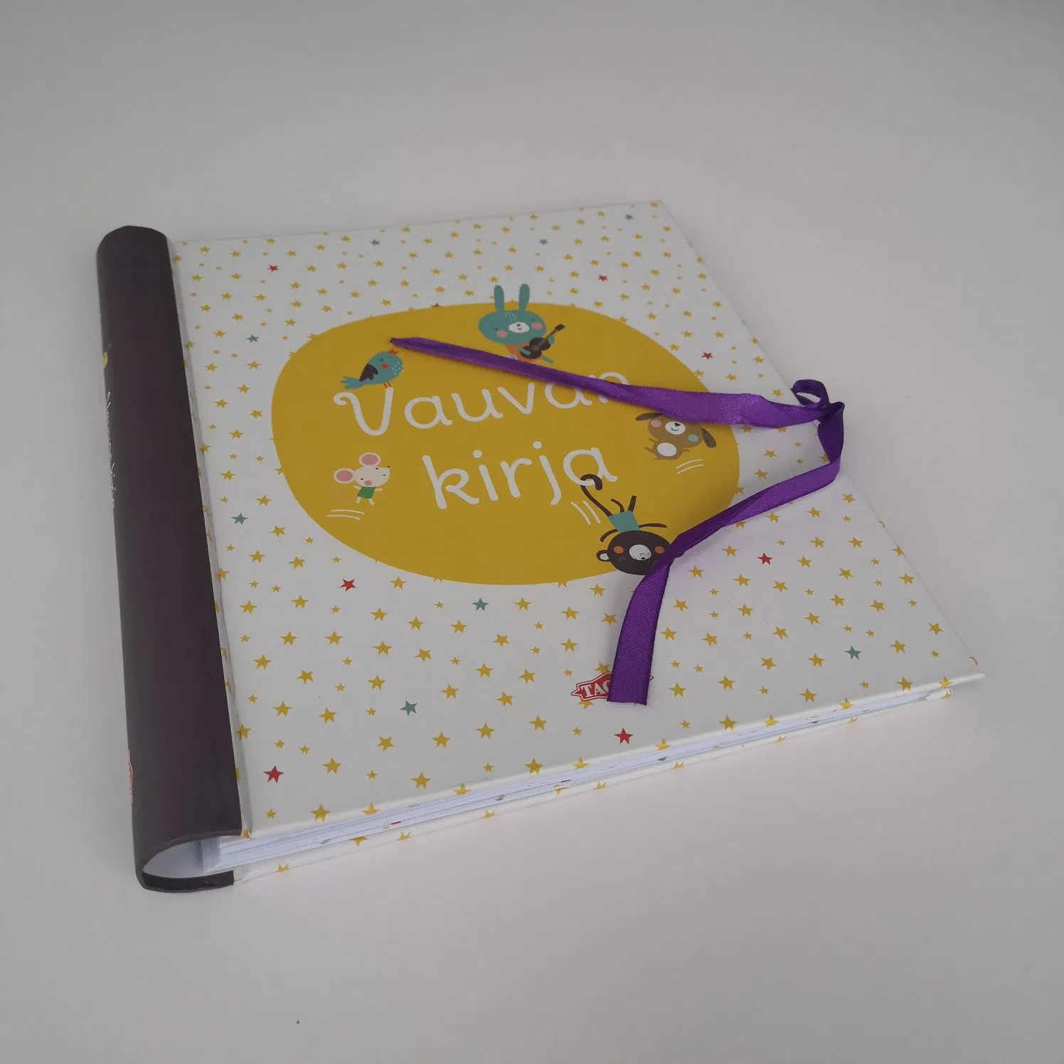 Caderno espiral de capa dura de beleza com impressão a cores personalizada