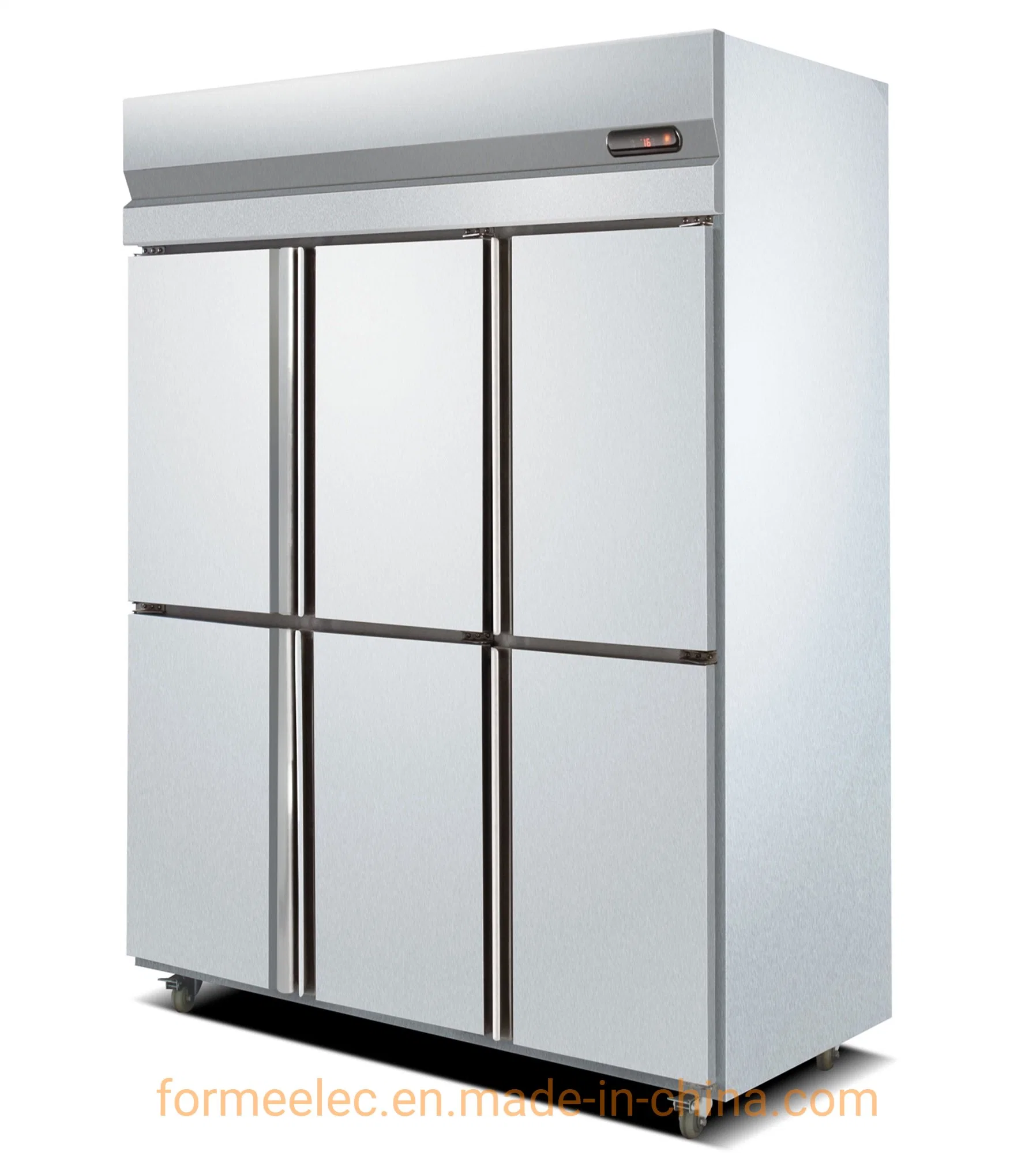 Equipamento de refrigeração de cozinha de 500 L Cozinha Frigorífico congelador de cozinha com refrigeração a ar