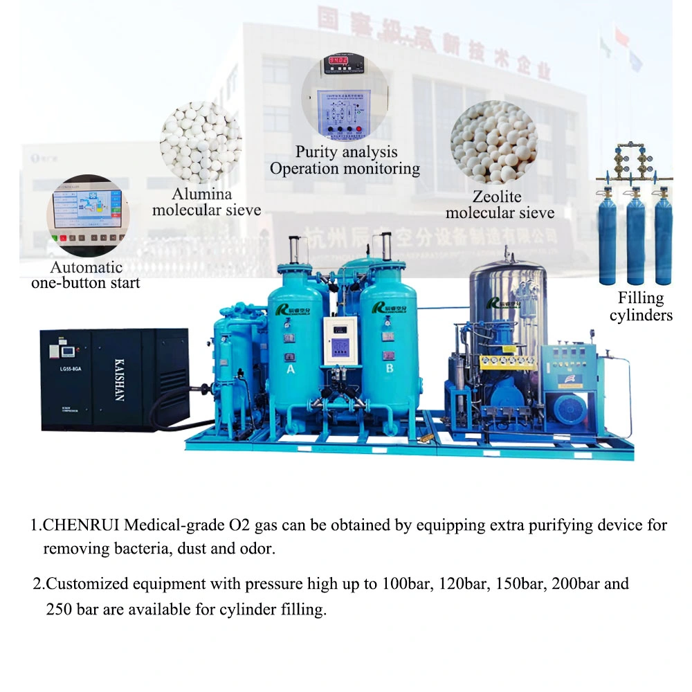 Hochreine Oxigen Gas Herstellung Maschine Industriellen Psa Sauerstoff Generator