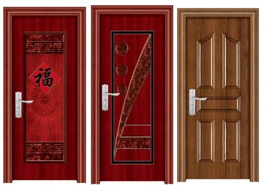 Modern High quality/High cost performance  Construction Material Interior Anti-Theft Security Steel Door for Home