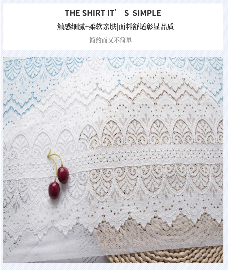 Wholesale/Supplier Cotton Mesh Lace Spring/Summer Dress New Lace Fabric