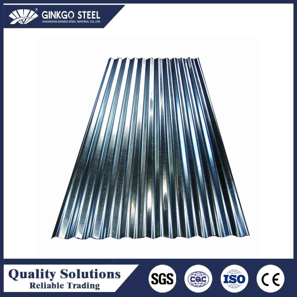 Fiber Cement Corrugated Roofing Sheet Alloy 1060/1100/3003 Galvanized Corrugated Roofing Sheet