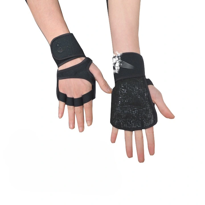 Wholesale/Supplier No Slip Wear Resistant Fitness Deadlift Breathable Half Finger Weightlifting Gloves