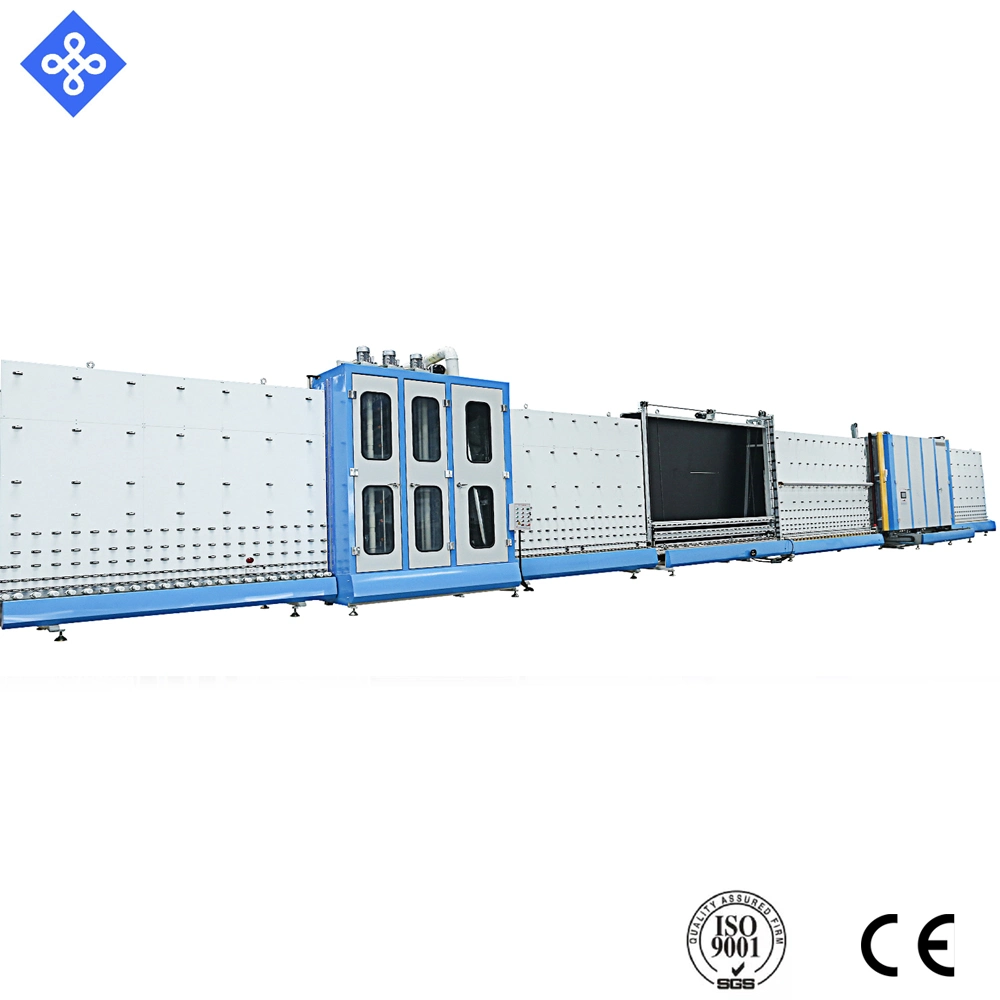 2500mm de altura de gas de llenado automático de doble cristal en línea máquina de hacer de la unidad de IG