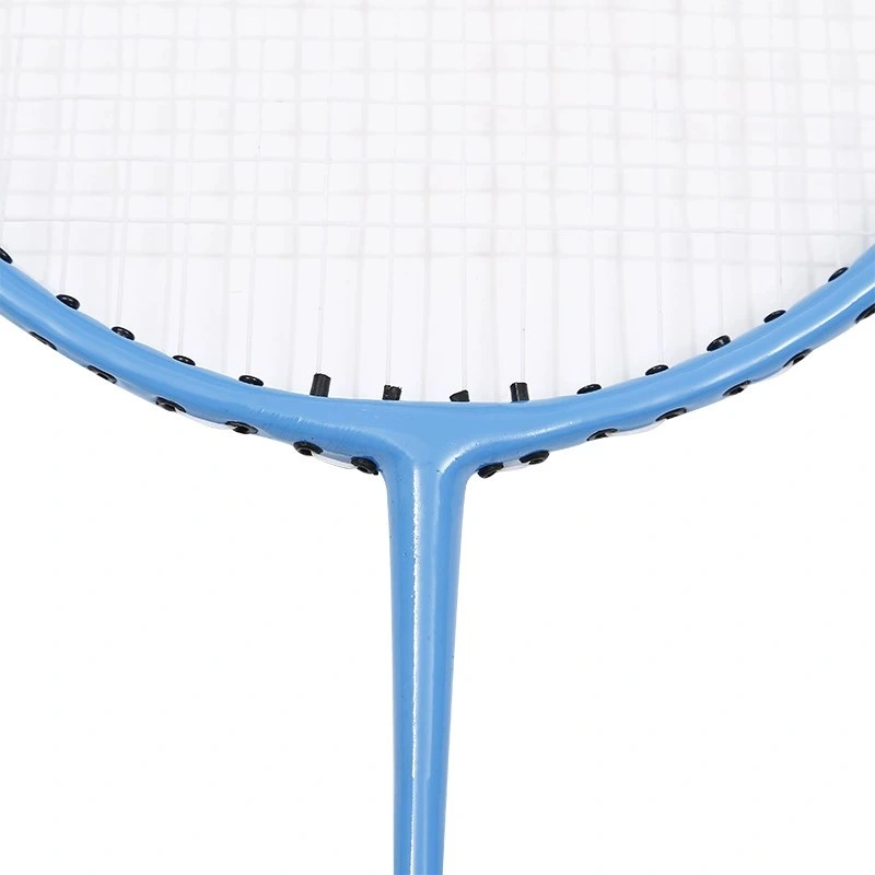 Factory Cheap Iron Steel Alloy Badminton Racket Amateur Beginner Recreation Best Price