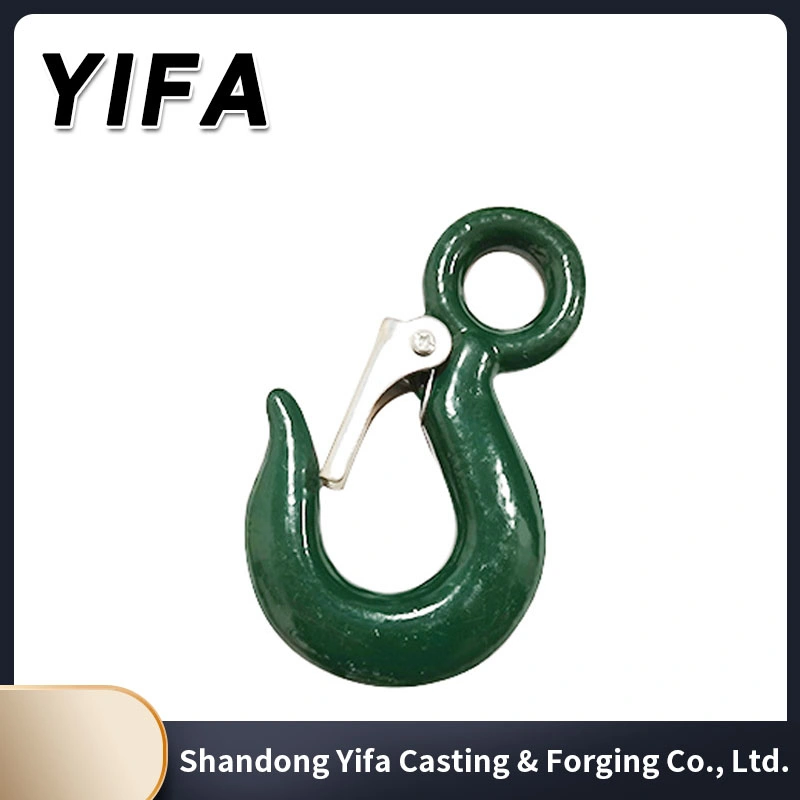 Heavy Duty Forged 320A 320c Type Alloy Steel Eye Sling Hook G70 Hook