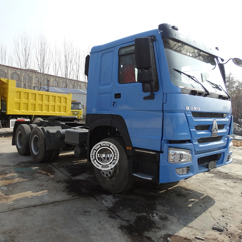 Sinotruk utilizado ahora 3 Ejes de 371 375, 6X4 6X6 8X4 Camiones Semi pesada cabeza la cabeza del tractor camión remolque a bajo precio China para la venta