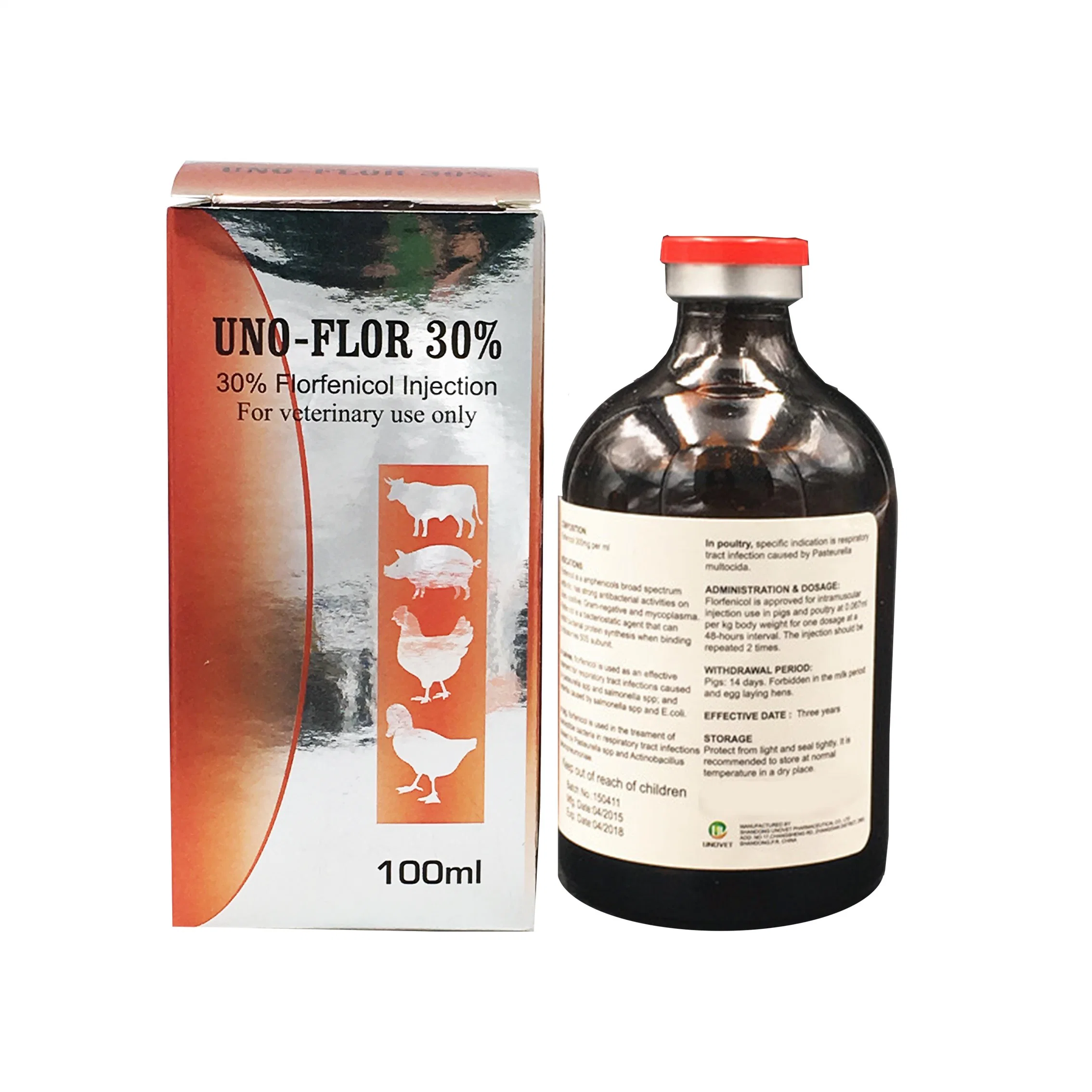 30% Flufenicol Injection Antibiotic Products Are Used in Livestock