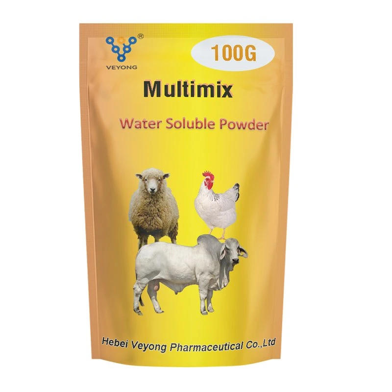 Veterinary Medicine Multivitamin +Minerals +Amino Acid Feed Additives Layer Chicken Use Weight Gain Powder for Poultry