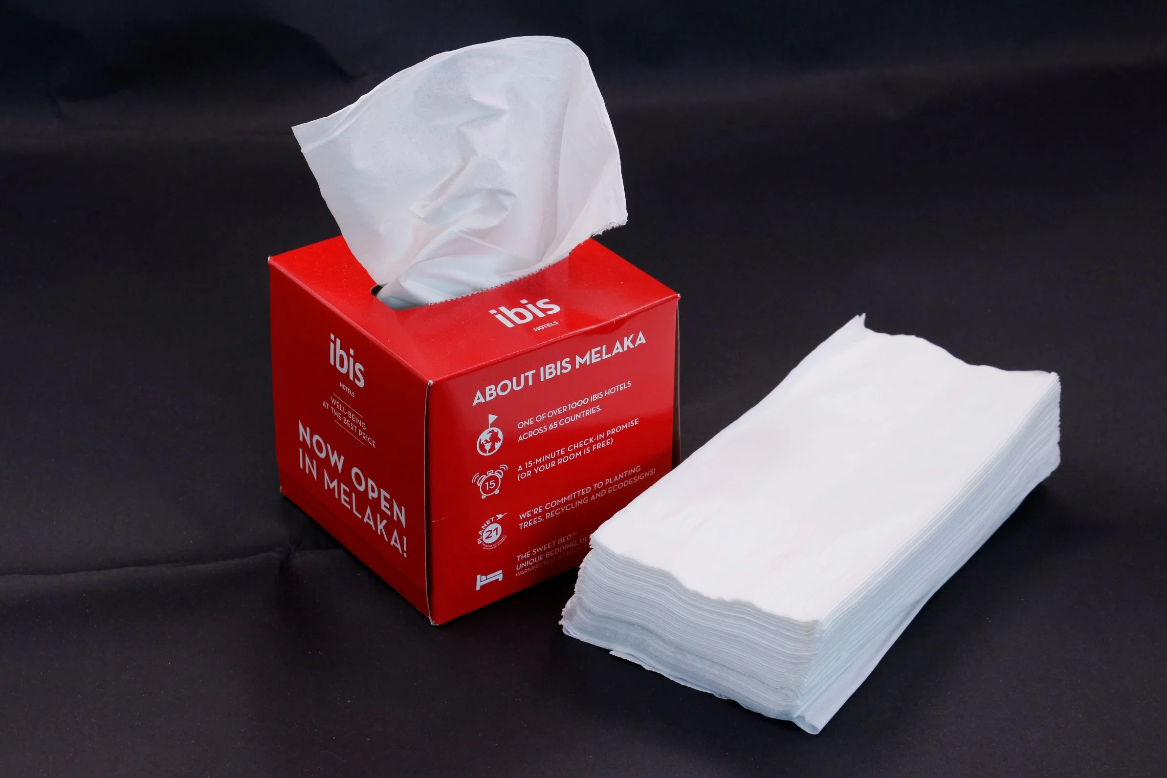 Soft Virgin Pulp 2ply Facial Tissue