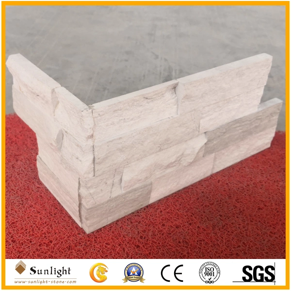 High quality/High cost performance  White Wood Vein Marble Culture Stone Wall Tiles