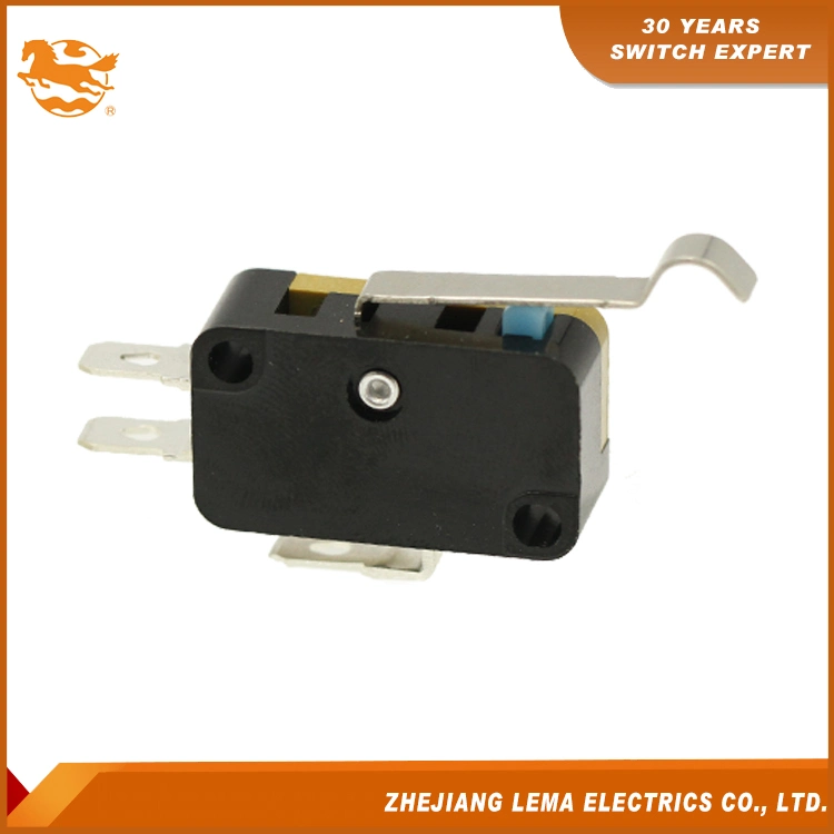 Factory Supply Lema Kw7n-5t Bent Lever Sensitive Electric Micro Switch