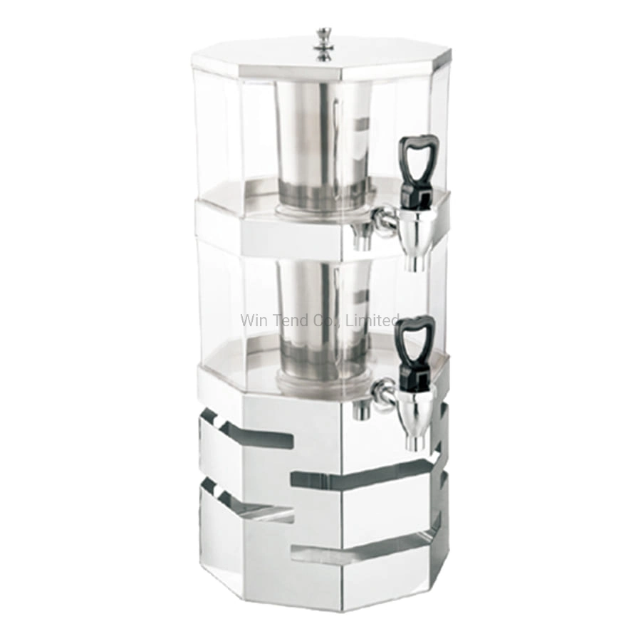 Commercial Hotel Restaurant Stainless Steel Portable Manual Hot Drinks Urn with Stand Base