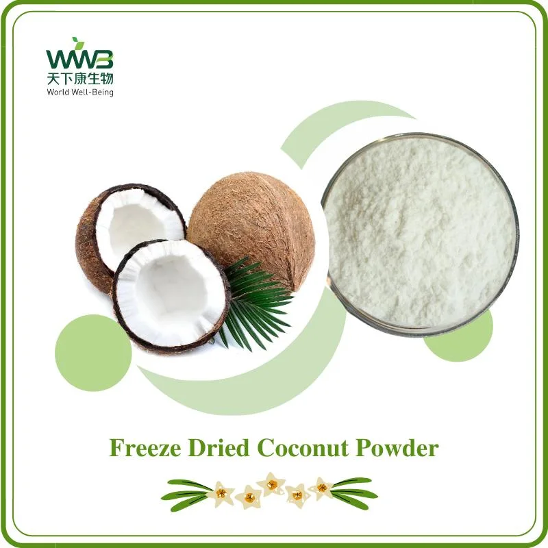 Freeze Dried Coconut Powder Freeze-Dried Coconut Powder Laxative Instant Powder Natural Fruit Freeze-Dried Powder Food Grade Spray Dried Coconut Powder