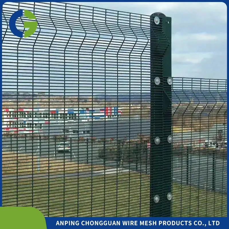 Transparent/Minimalist/Fashionable European Elegant Style Chinese Factory Supply Powder Coated 358 Anti Climb Fence Panels