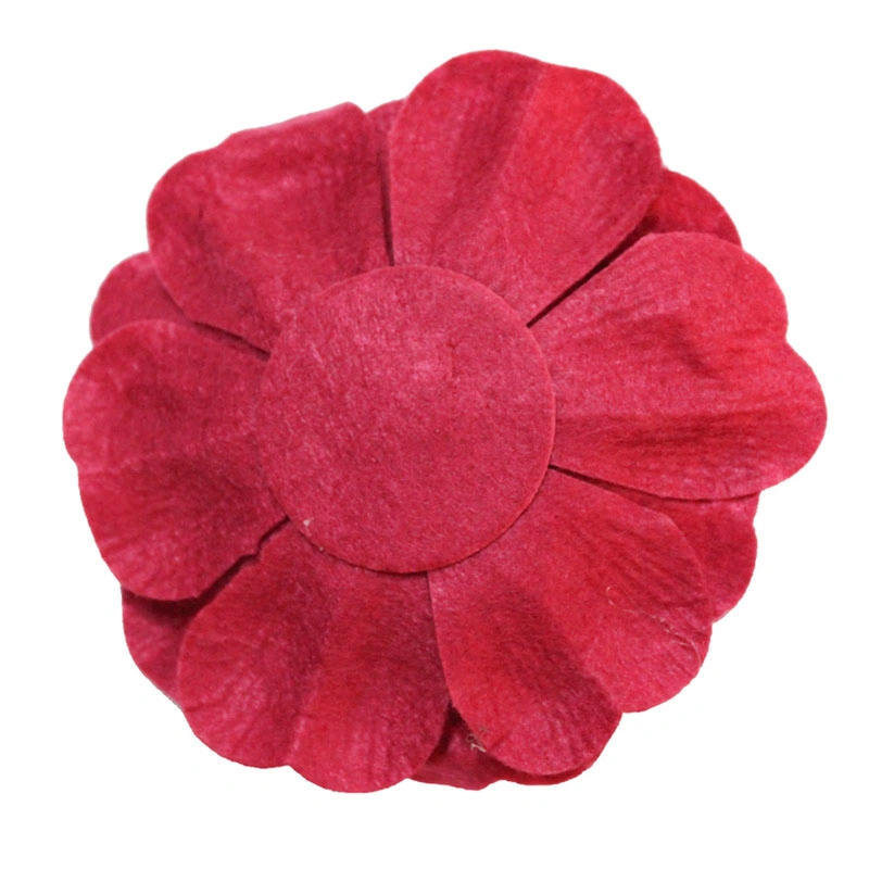 Colorful Chiffon Flowers DIY 5cm Artificial Decorative Handmade Chiffon Fabric Flower for Dresses Clothing