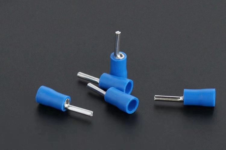 Copper PVC Pre-Insulated Electrical Cable Needles Terminals Insulated Ferrules Pin Type Lugs Crimp Terminal