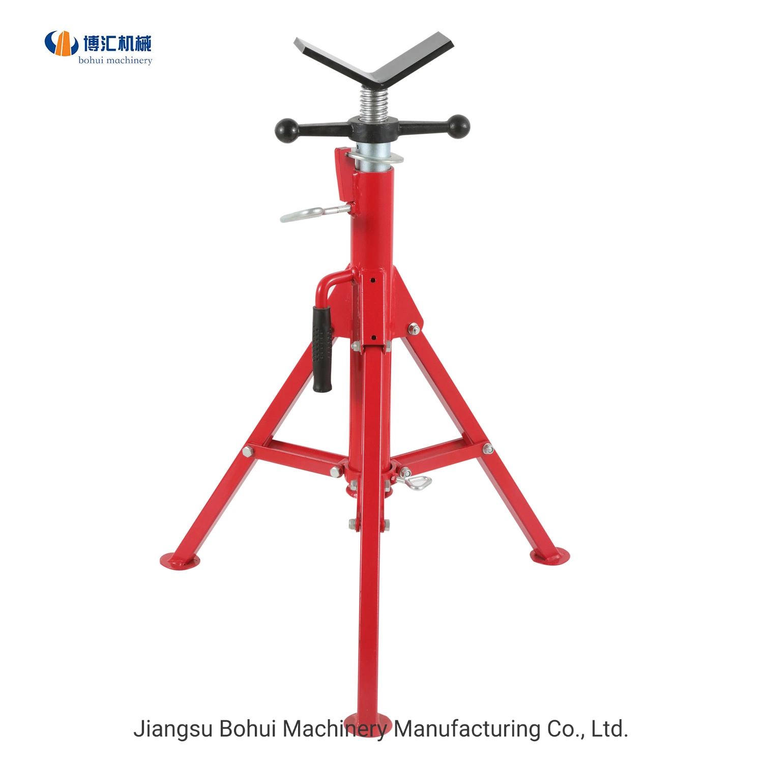 Hot Sale Folding Steel Pipe Stand 1107 Steel Pipe Support for 2500lb Pipes Pipe Stands with 3 Legs