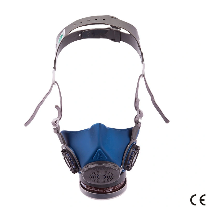 Half Face Gas Mask Single Cartridge Respiratory Protection Mask