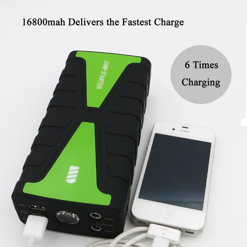 بدء تشغيل وصلة بطارية السيارة المحمولة بادئ الحركة معزز بطارية Power Bank للثيران