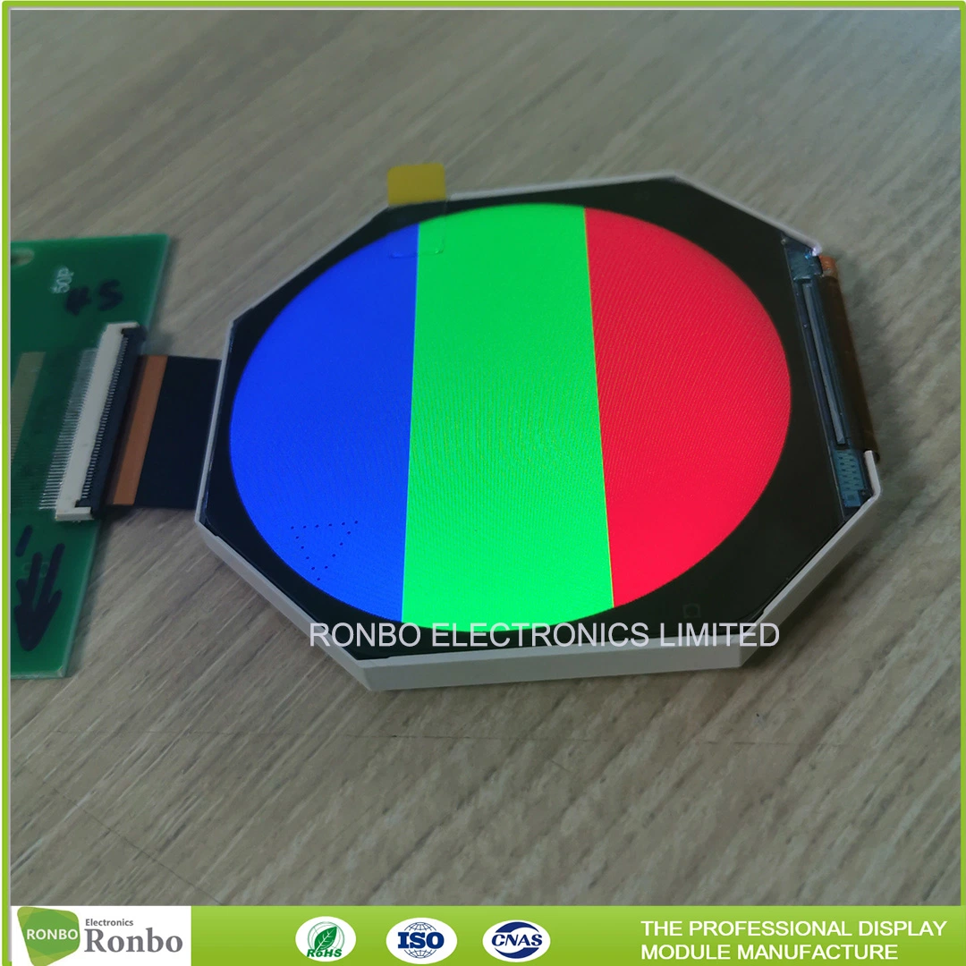 2.5 Inch IPS 480X480 High Luminance Sunlight Readable Smart Switch Round LCD Screens