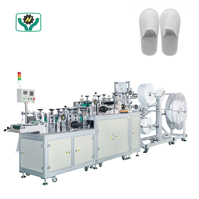 Automatic Slipper Making Machine Non Woven Sandals for Men Machine for Shoe Hotel Disposable Slippers Making Machine