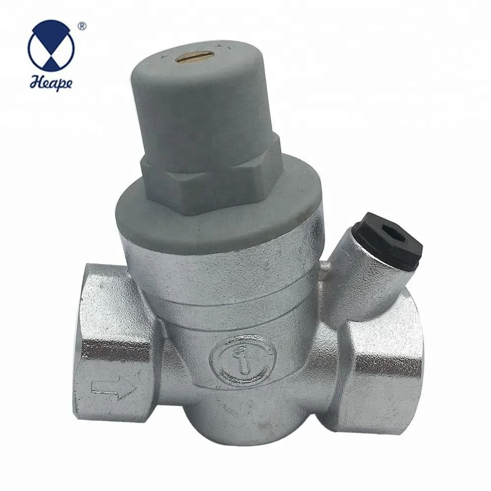 Hpwr02 1/2" Water Pressure Reducing Valve with Gauge