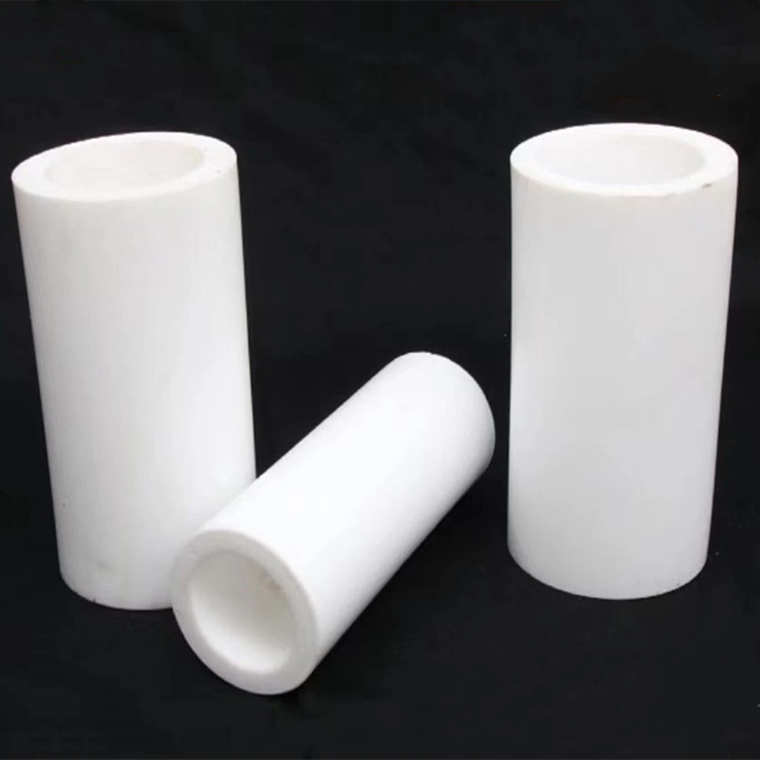 China PTFE Tube White Large Diameter PTFE Moulded Tube