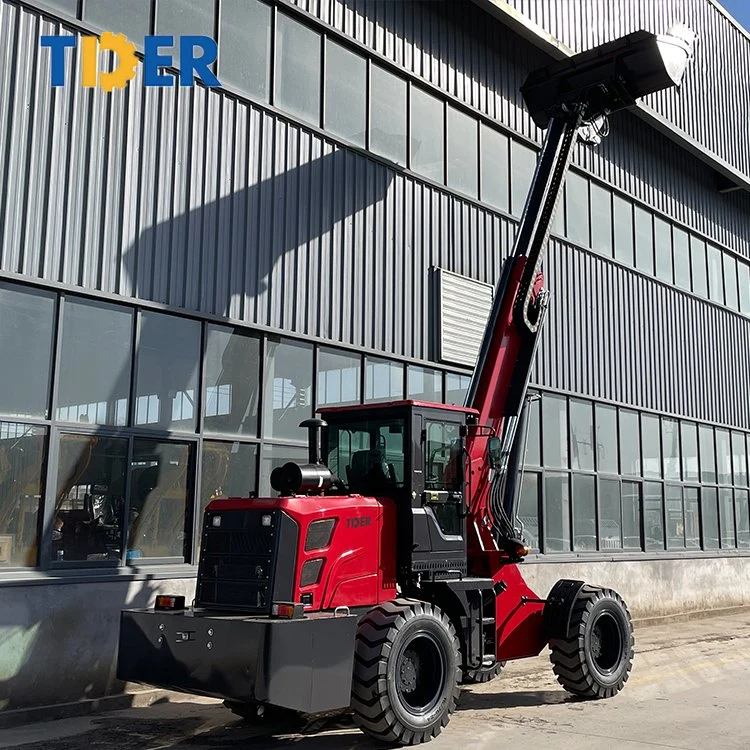 Hydraulic New Tder Chinese Manufacture Telescopic Backhoe Loader in Stock with Factory Price