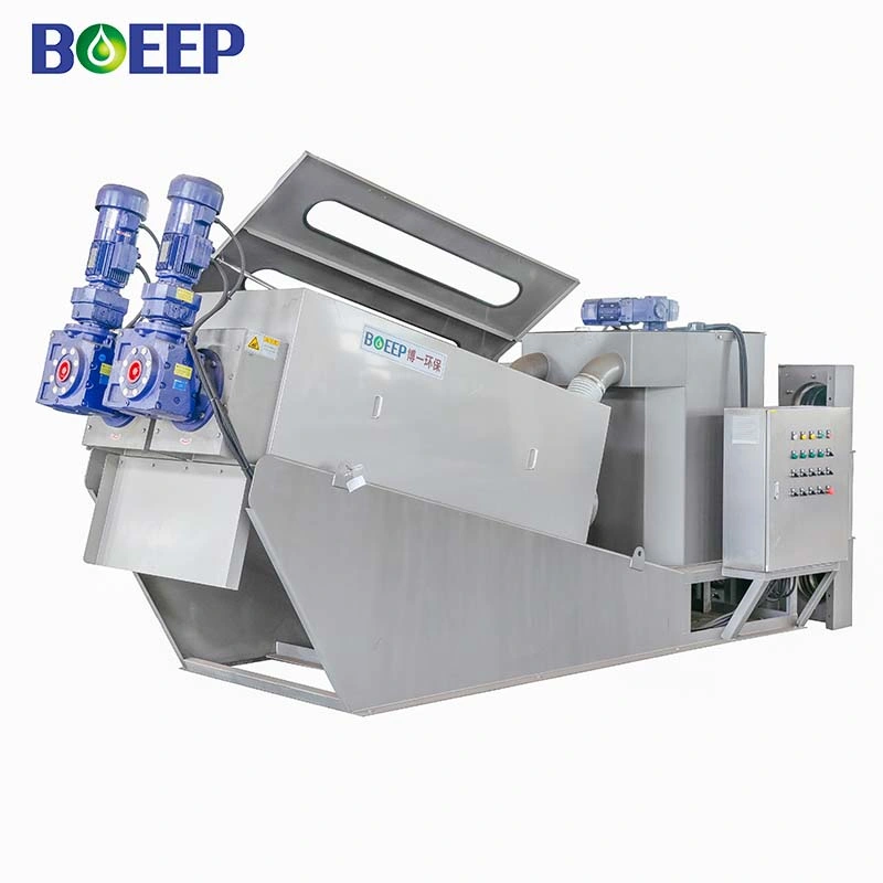 Ce/ISO/SGS Sewage Waste Water Purification Treatment Plant Sludge Dehydrating Drying Equipment