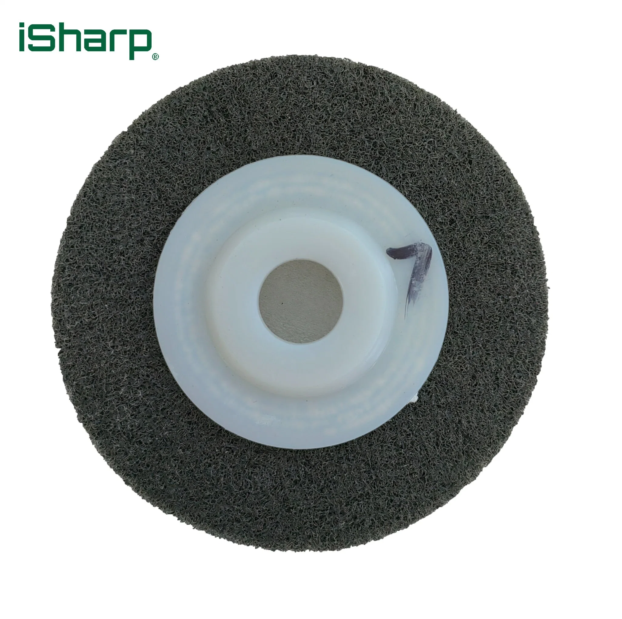 Isharp Non-Woven Grinding Wheel 4 Inch Fiber Grinding Wheel