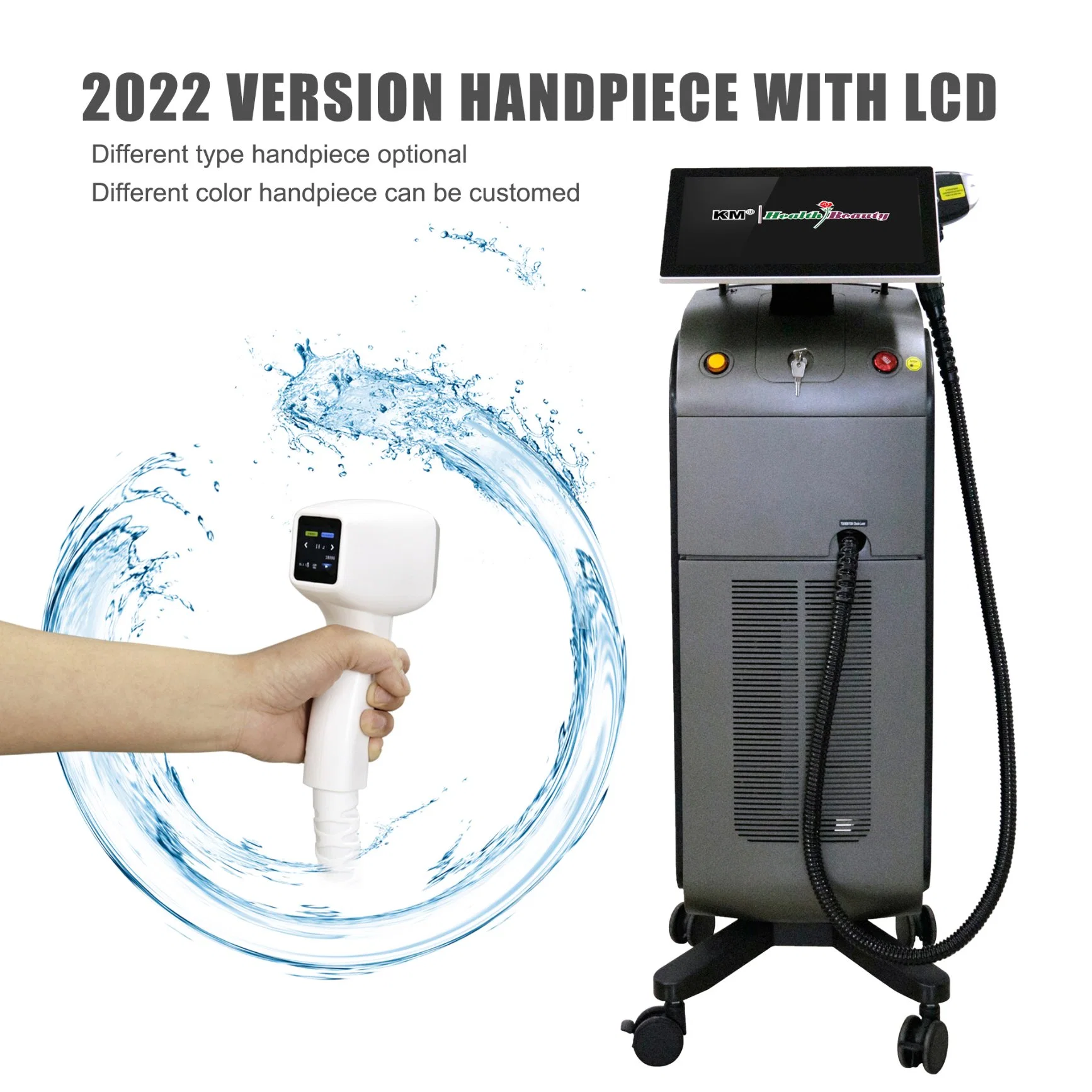 Newest 30% off 755 808 1064nm Permanent Diode Laser Alexandrite Beauty Skin Care Medical Diode Laser Hair Removal Machine Salon Equipment