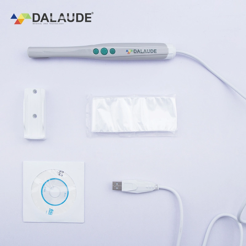 Wired Intraoral Camera Connecting to Cellphone and PC