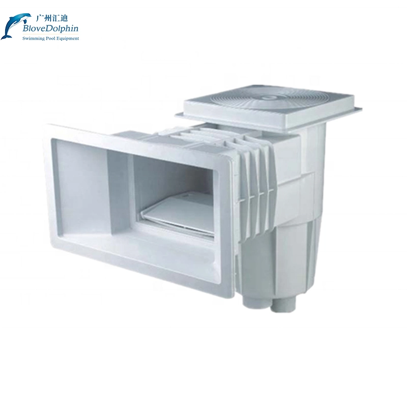 Extractor de aceite de tipo Wall-Through ABS Piscina Skimmer Piscina equipamiento