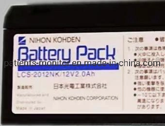 Original Lcs-2012nk Nihon Kohden Battery for Monitor ECG-6511, 6951d, ECG-8110p