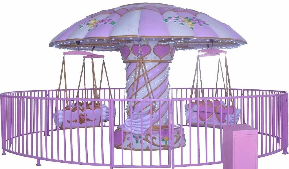 Small Indoor Playground Flying Chair Amusement Park Ride for Children