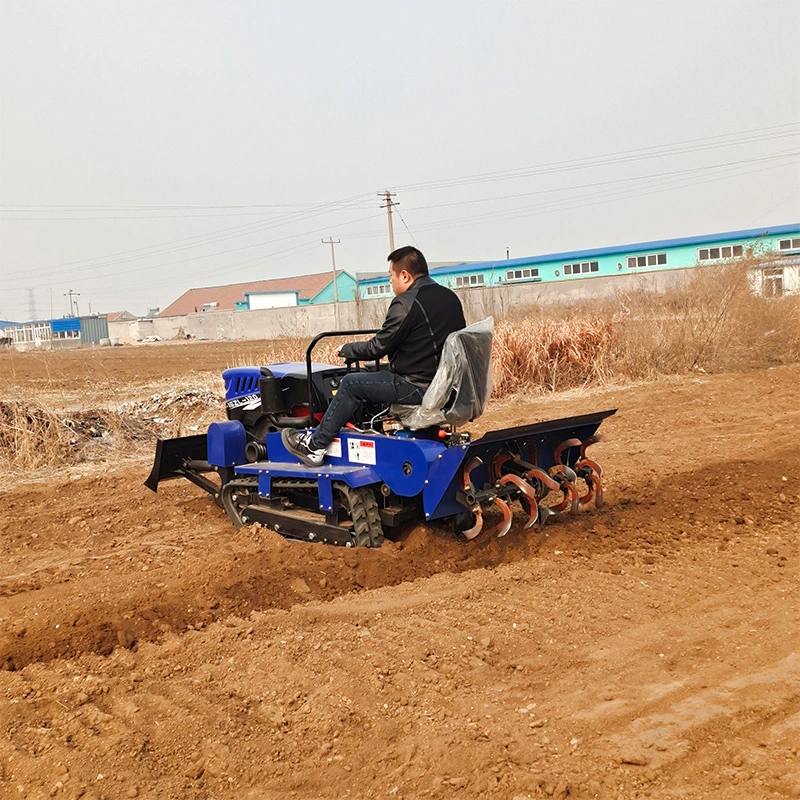 35HP Small Crawler Tractor Farm Orchard Paddy Land