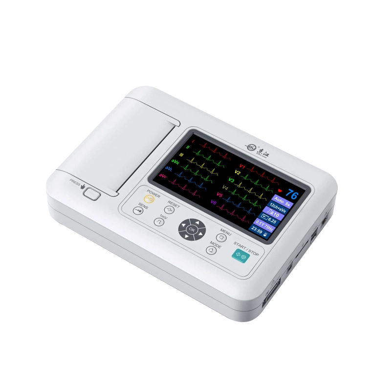 3 Channel Electrocardiogramm ECG Machine Portable EKG Device