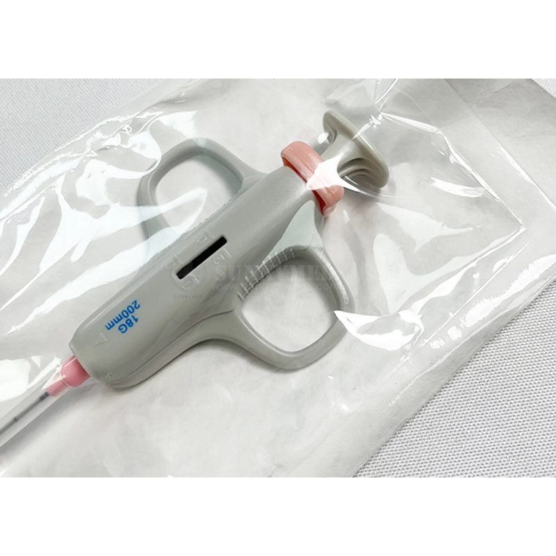 Sy-LG2 CE Medical Breast Biopsy Gun Disposable Semi Automatic Biopsy Needle for Tru-Cut