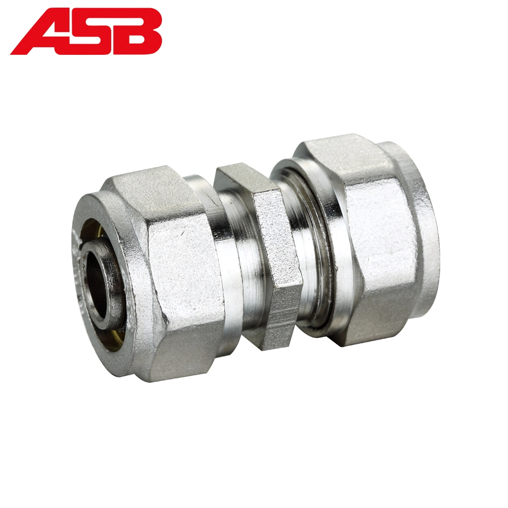 Free Replacement Asb/OEM Cartons by Sea or Air Barrel Nipple Brass Compression Fittings